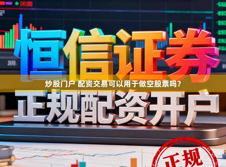 炒股门户 配资交易可以用于做空股票吗？